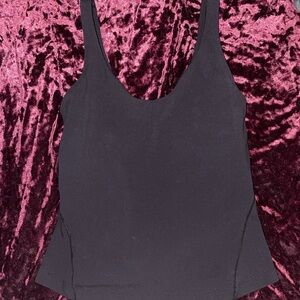 Lululemon Athletica Black Align Waist-Length Tank Top Women’s Size 4